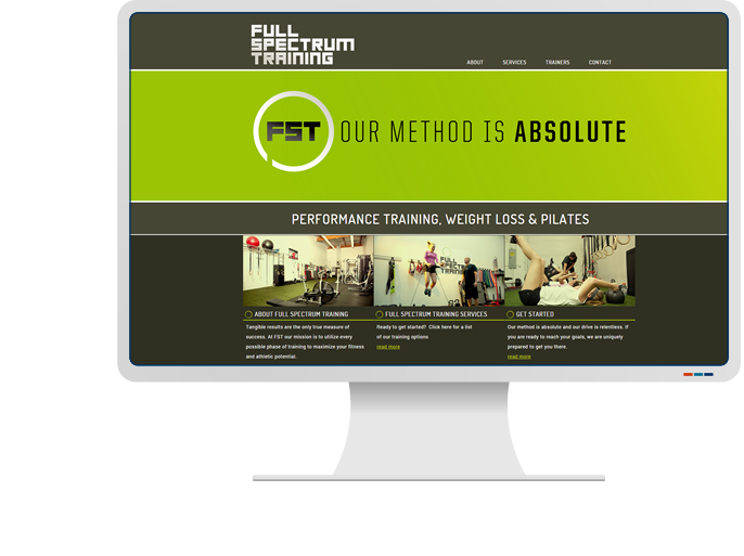 Full Spectrum Training - Website Design & Web Development for CMS Website