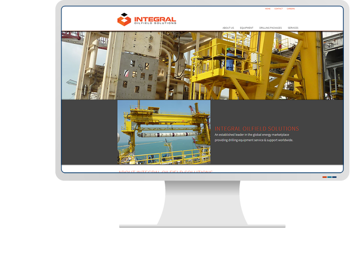 Integral Oilfield Solutions - Website Design & Web Development for CMS Website